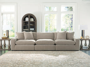 Maxton Heights Pebble 3-Piece Sectional Sofa - Ornate Home