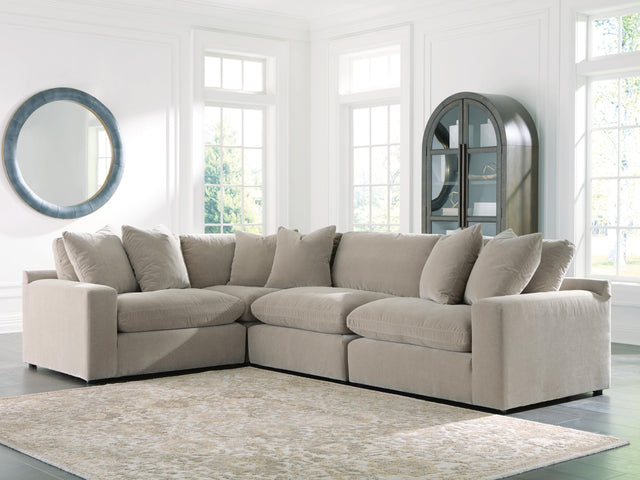 Maxton Heights Pebble 4-Piece Sectional - Ornate Home