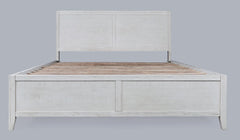 Maxton Ivory 4-Piece King Panel Bedroom Set - Ornate Home