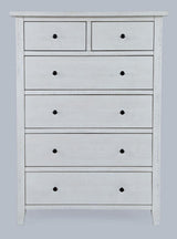 Maxton Ivory 5-Piece Queen Panel Bedroom Set - Ornate Home