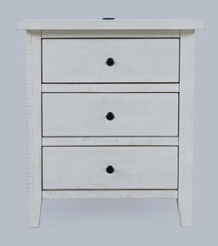 Maxton Ivory 4-Piece Queen Storage Bedroom Set - Ornate Home