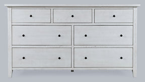 Maxton Ivory 7-Drawers Dresser - Ornate Home