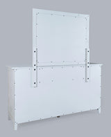 Maxton Ivory Dresser & Mirror - Ornate Home