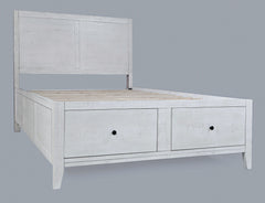 Maxton Ivory Full Storage Bed - Ornate Home