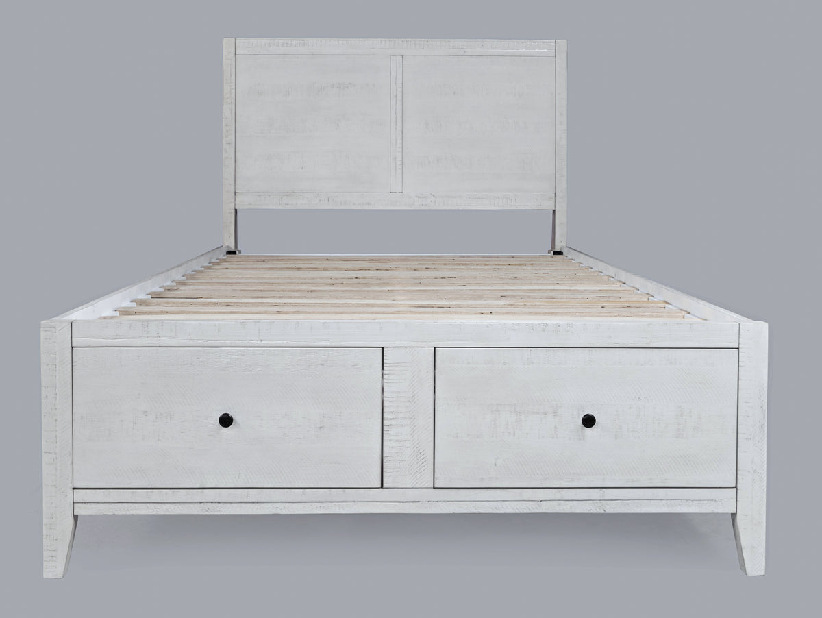 Maxton Ivory Full Storage Bed - Ornate Home