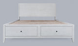 Maxton Ivory King Storage Bed - Ornate Home