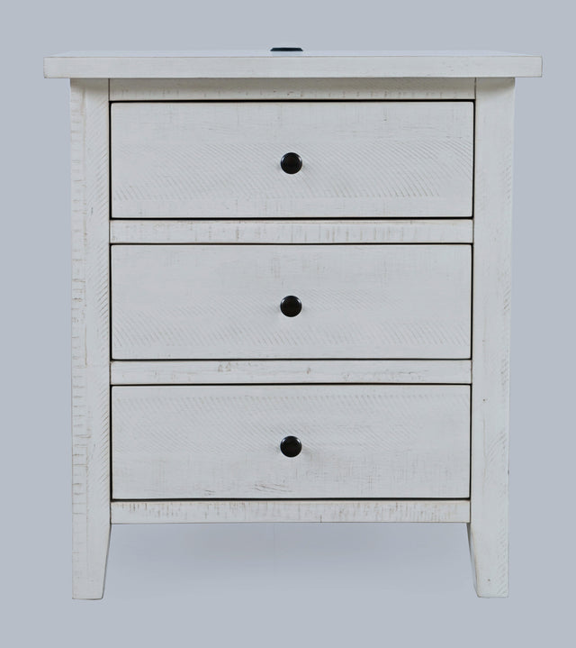 Maxton Ivory Nightstand - Ornate Home