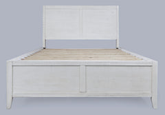 Maxton Ivory Queen Panel Bed - Ornate Home