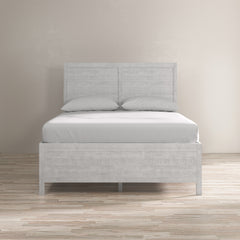 Maxton Ivory Queen Panel Bed - Ornate Home