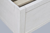 Maxton Ivory Queen Panel Bed - Ornate Home