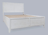 Maxton Ivory Queen Panel Bed - Ornate Home