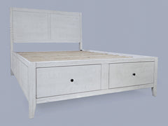 Maxton Ivory Queen Storage Bed - Ornate Home