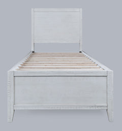 Maxton Ivory Twin Panel Bed - Ornate Home