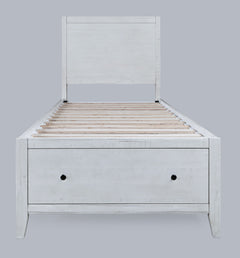Maxton Ivory Twin Storage Bed - Ornate Home