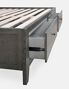 Maxton Stone Full Storage Bed - Ornate Home