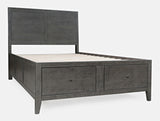 Maxton Stone Full Storage Bed - Ornate Home