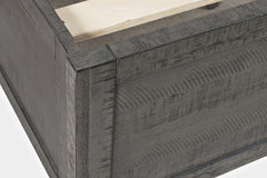 Maxton Stone King Panel Bed - Ornate Home