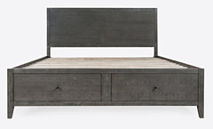 Maxton Stone King Storage Bed - Ornate Home