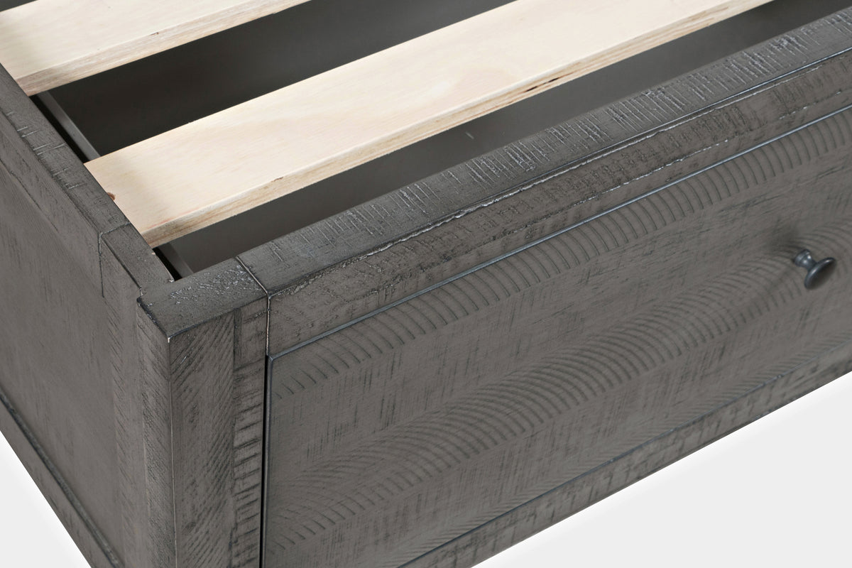 Maxton Stone King Storage Bed - Ornate Home