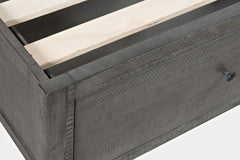 Maxton Stone King Storage Bed - Ornate Home
