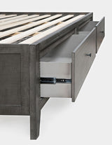 Maxton Stone King Storage Bed - Ornate Home