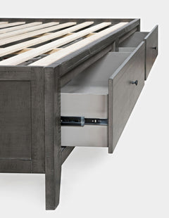 Maxton Stone King Storage Bed - Ornate Home