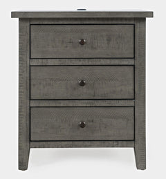 Maxton Stone Nightstand - Ornate Home