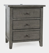 Maxton Stone Nightstand - Ornate Home