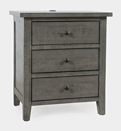 Maxton Stone Nightstand - Ornate Home