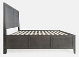 Maxton Stone Queen Panel Bed - Ornate Home