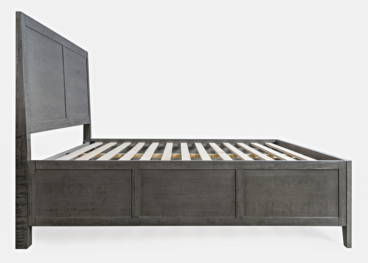 Maxton Stone Queen Panel Bed - Ornate Home