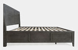 Maxton Stone Queen Storage Bed - Ornate Home