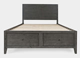 Maxton Stone Queen Storage Bed - Ornate Home