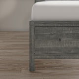 Maxton Stone Twin Storage Bed - Ornate Home