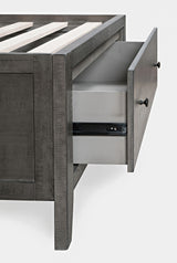 Maxton Stone Twin Storage Bed - Ornate Home