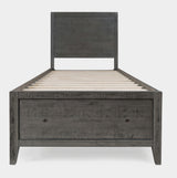 Maxton Stone Twin Storage Bed - Ornate Home