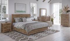 Maxton Wash 3-Piece Queen Panel Bedroom Set - Ornate Home
