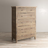 Maxton Wash 5-Piece Queen Storage Bedroom Set - Ornate Home