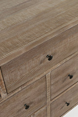 Maxton Wash Brown 7-Drawers Dresser - Ornate Home