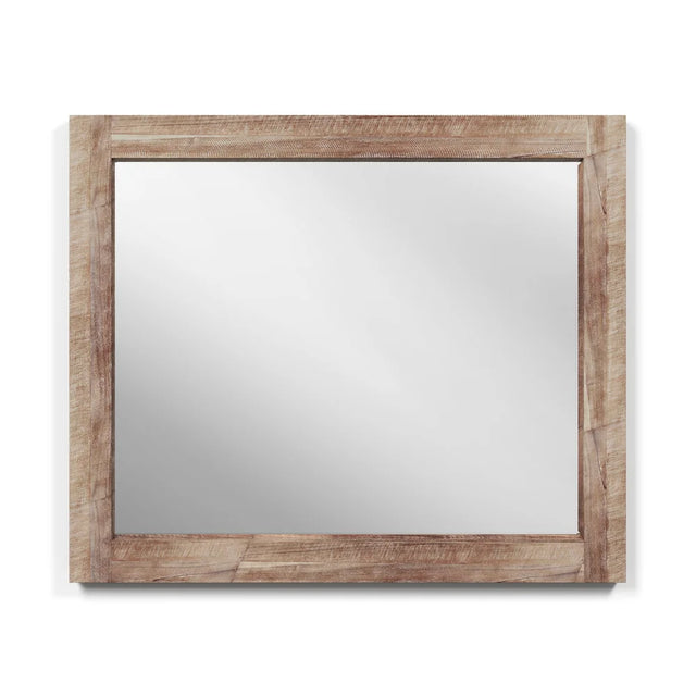 Maxton Wash Brown Mirror - Ornate Home