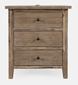 Maxton Wash Brown Nightstand - Ornate Home