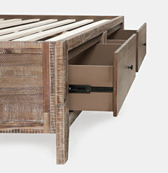 Maxton Wash Full Storage Bed - Ornate Home