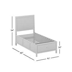 Maxton Wash Twin Storage Bed - Ornate Home