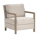 Maxwell Beige/Brown Accent Chair - Ornate Home
