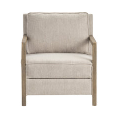 Maxwell Beige/Brown Accent Chair - Ornate Home