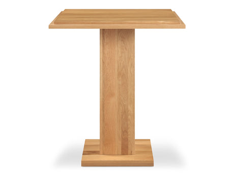May Natural Oak Bar Table - Ornate Home