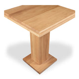 May Natural Oak Bar Table - Ornate Home
