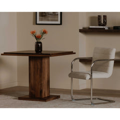 May Walnut Cafe Table - Ornate Home
