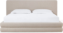 Maya Brun California King Upholstered Platform Bed - Ornate Home