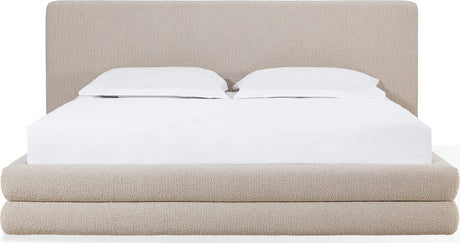 Maya Brun Full Upholstered Platform Bed - Ornate Home